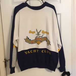 1987 Bugs Bunny Yacht Club Crewneck